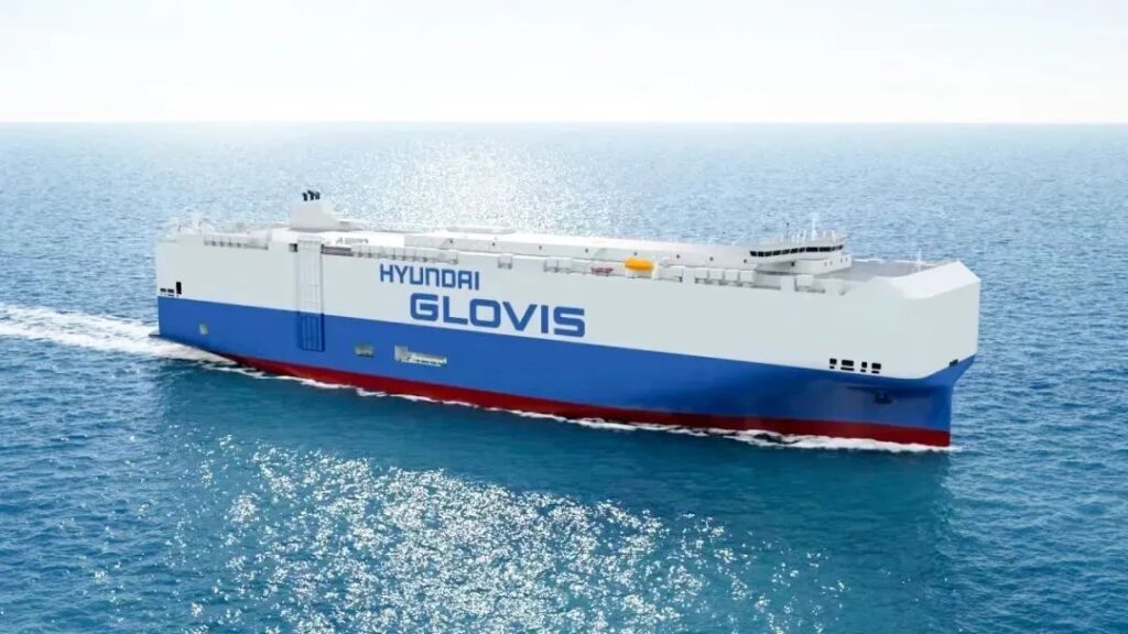 Construction of LNG dual-fuel 10,800 CEU car carriers begins in China